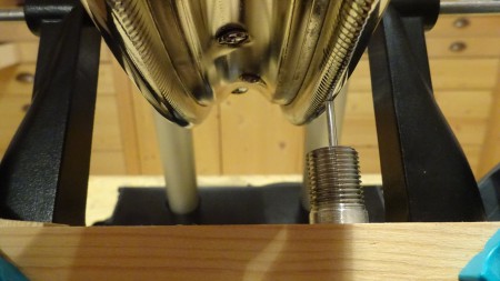 Hinterrad zentrieren