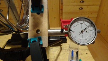 Hinterrad zentrieren