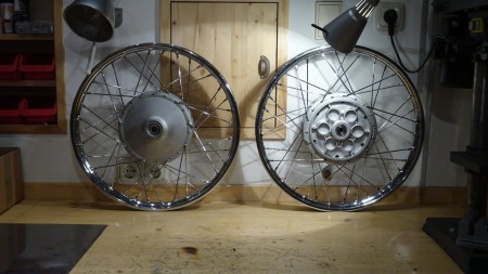 Lufräder fertig zentriert